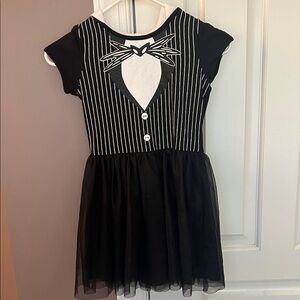 Black and White Striped Dress